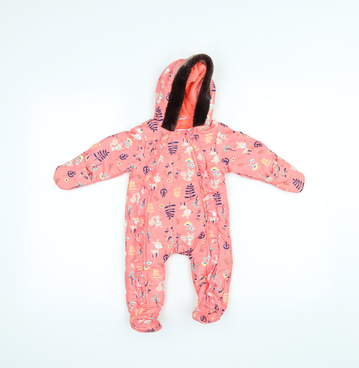 M&Co Baby Pink   Coverall One-Piece Size 3-6 Months