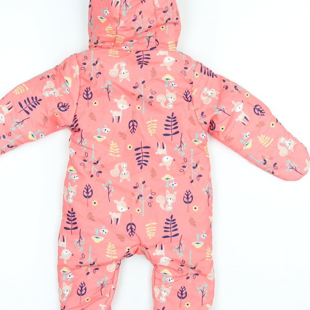 M&Co Baby Pink   Coverall One-Piece Size 3-6 Months