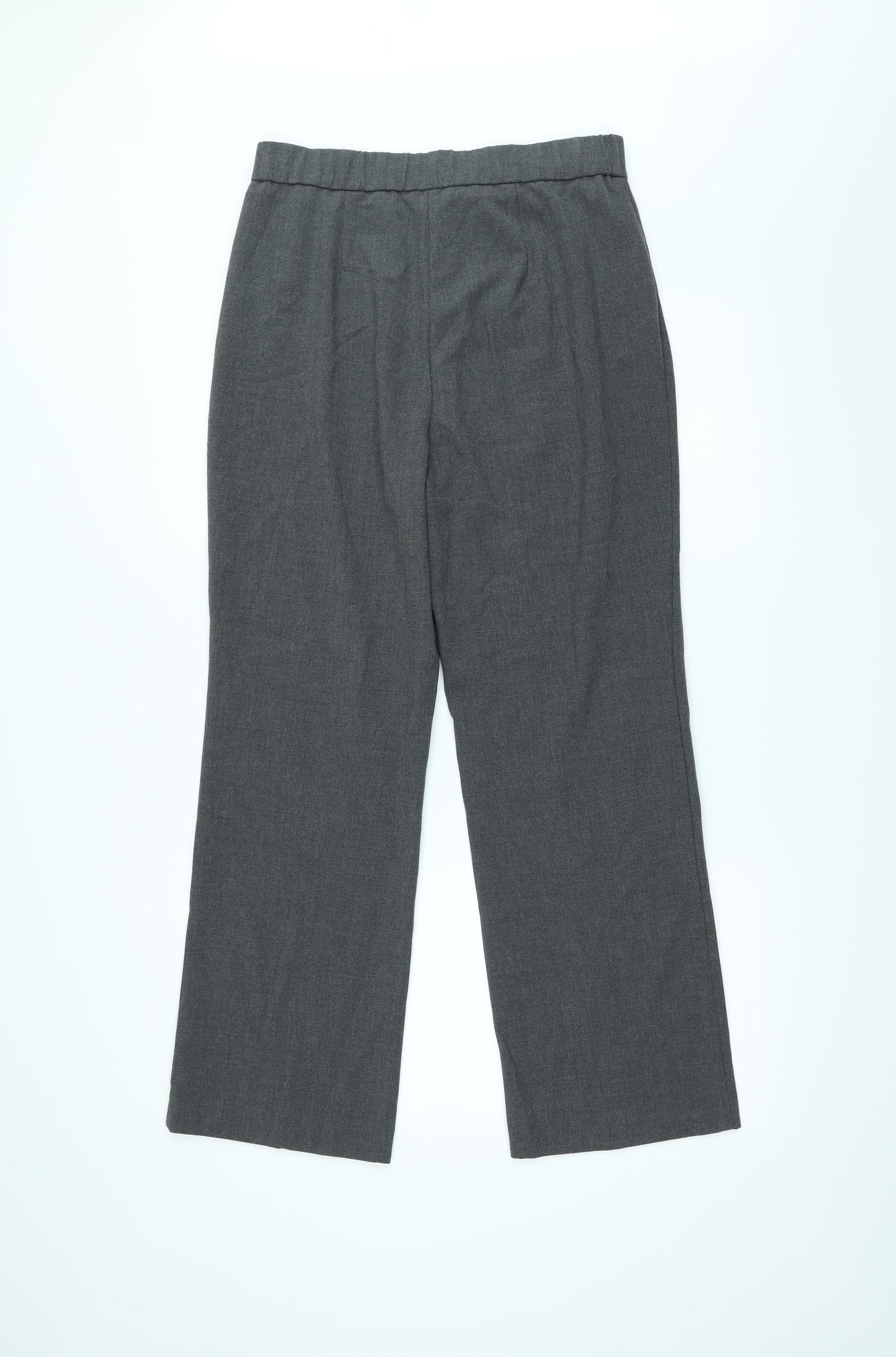 Magisculpt Womens Grey   Trousers  Size 12 L27 in