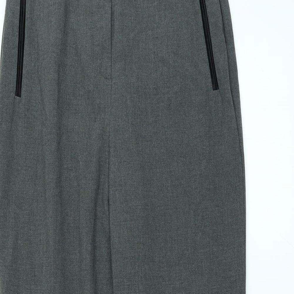 Magisculpt Womens Grey   Trousers  Size 12 L27 in