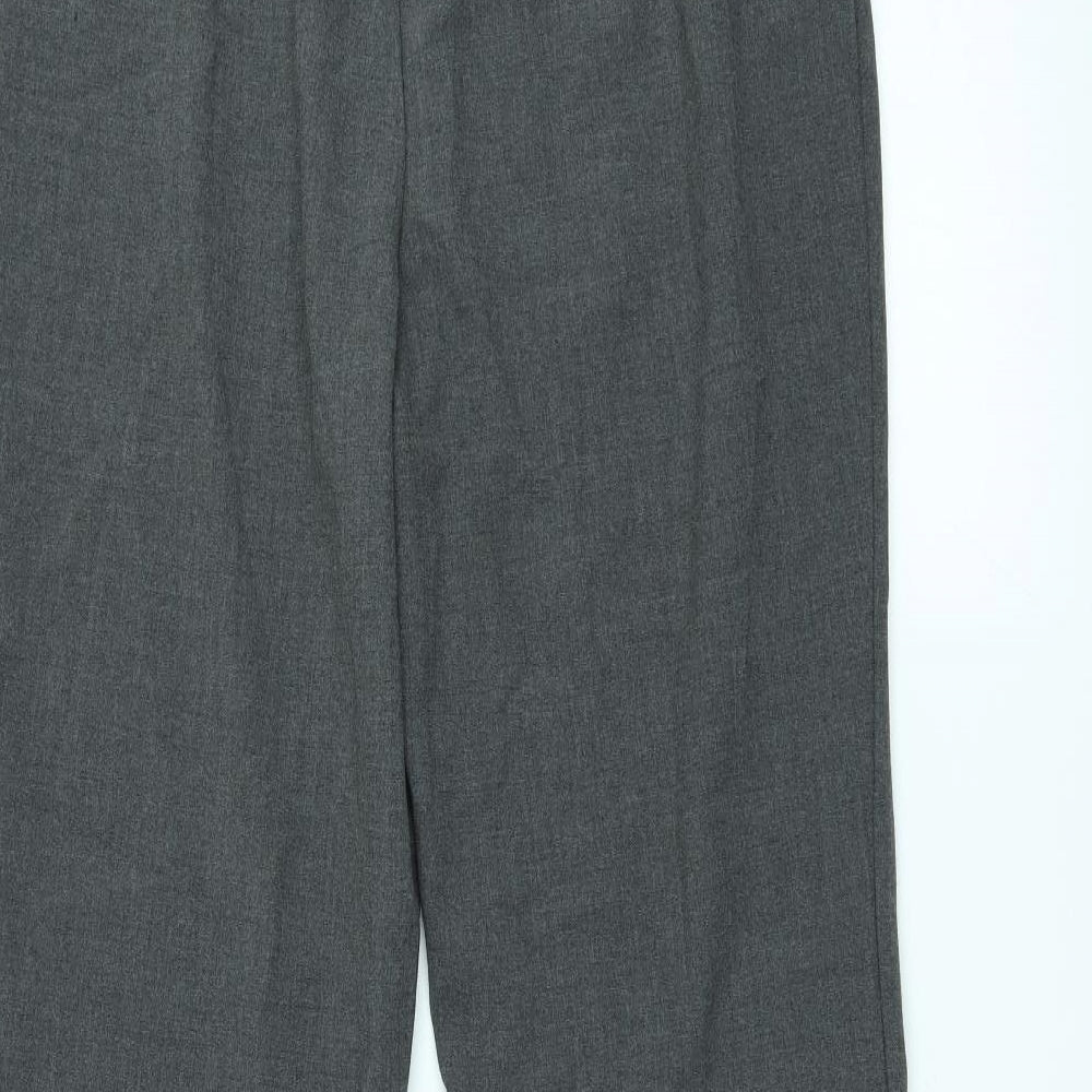 Magisculpt Womens Grey   Trousers  Size 12 L27 in