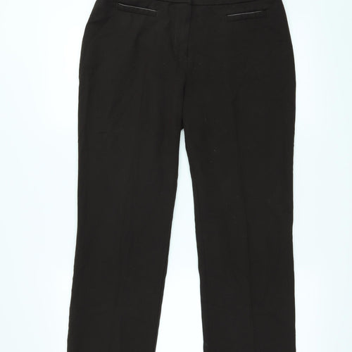 Marks and Spencer Womens Brown   Trousers  Size 12 L25 in