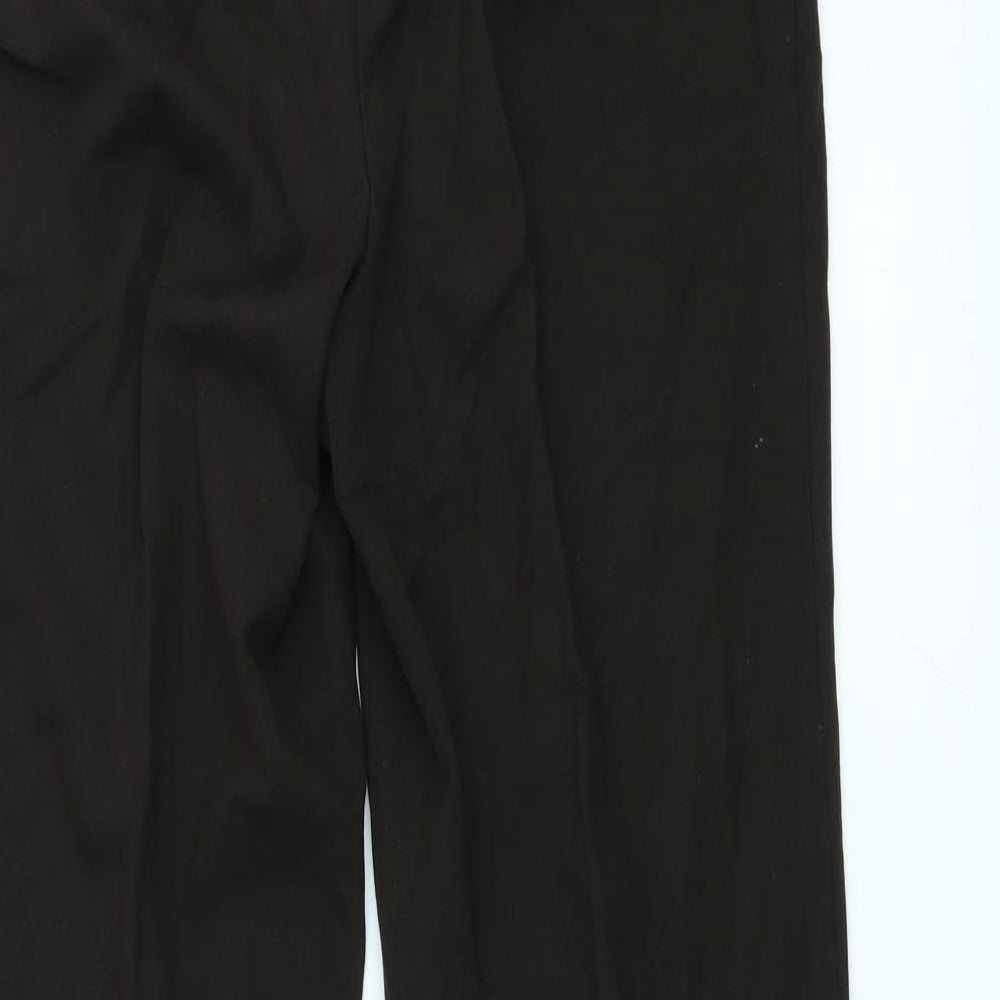 Marks and Spencer Womens Brown   Trousers  Size 12 L25 in