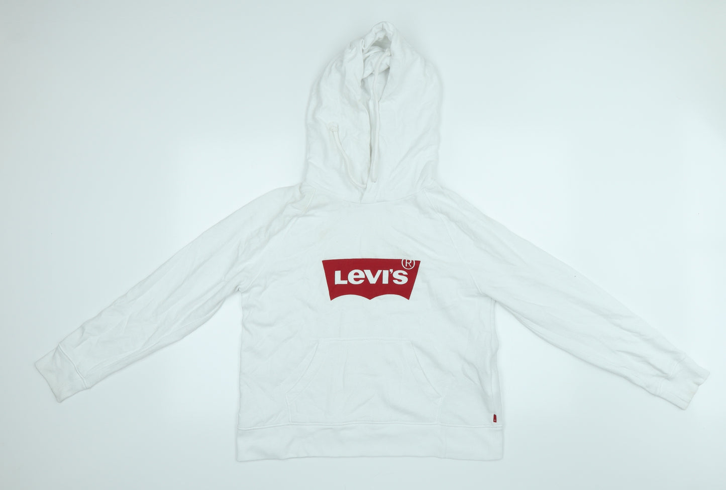 Levi's Womens White   Pullover Hoodie Size L