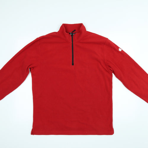 Bishop Mens Red   Pullover Jumper Size M