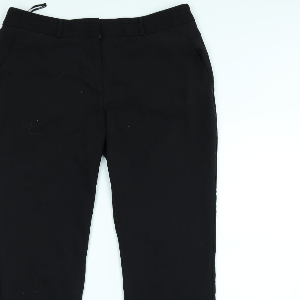 Dorothy Perkins Womens Black   Trousers  Size 12 L27 in