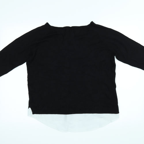 ESMARA Womens Black   Basic Blouse Size 16