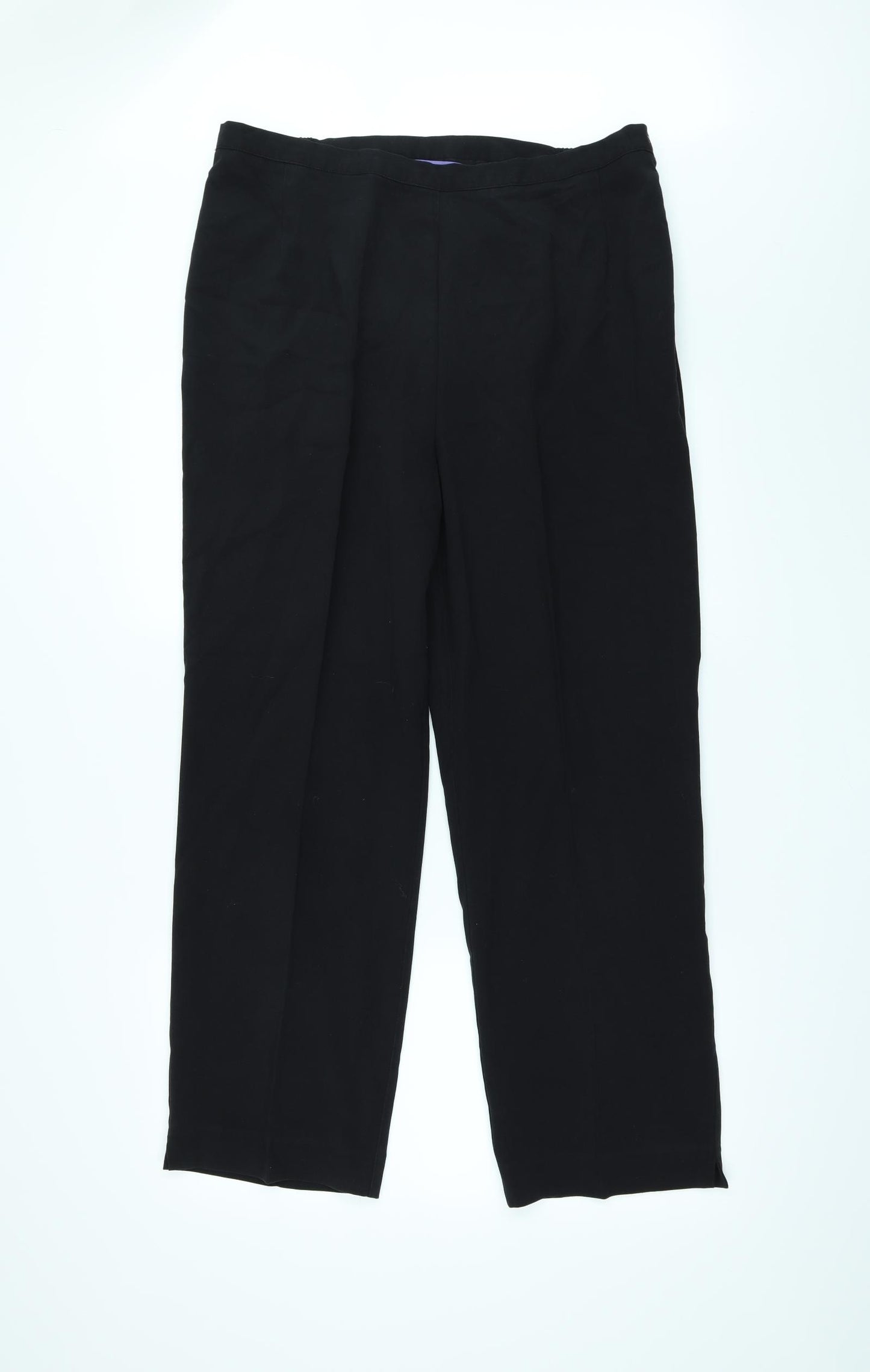 Autonomy Womens Black   Trousers  Size 18 L27 in