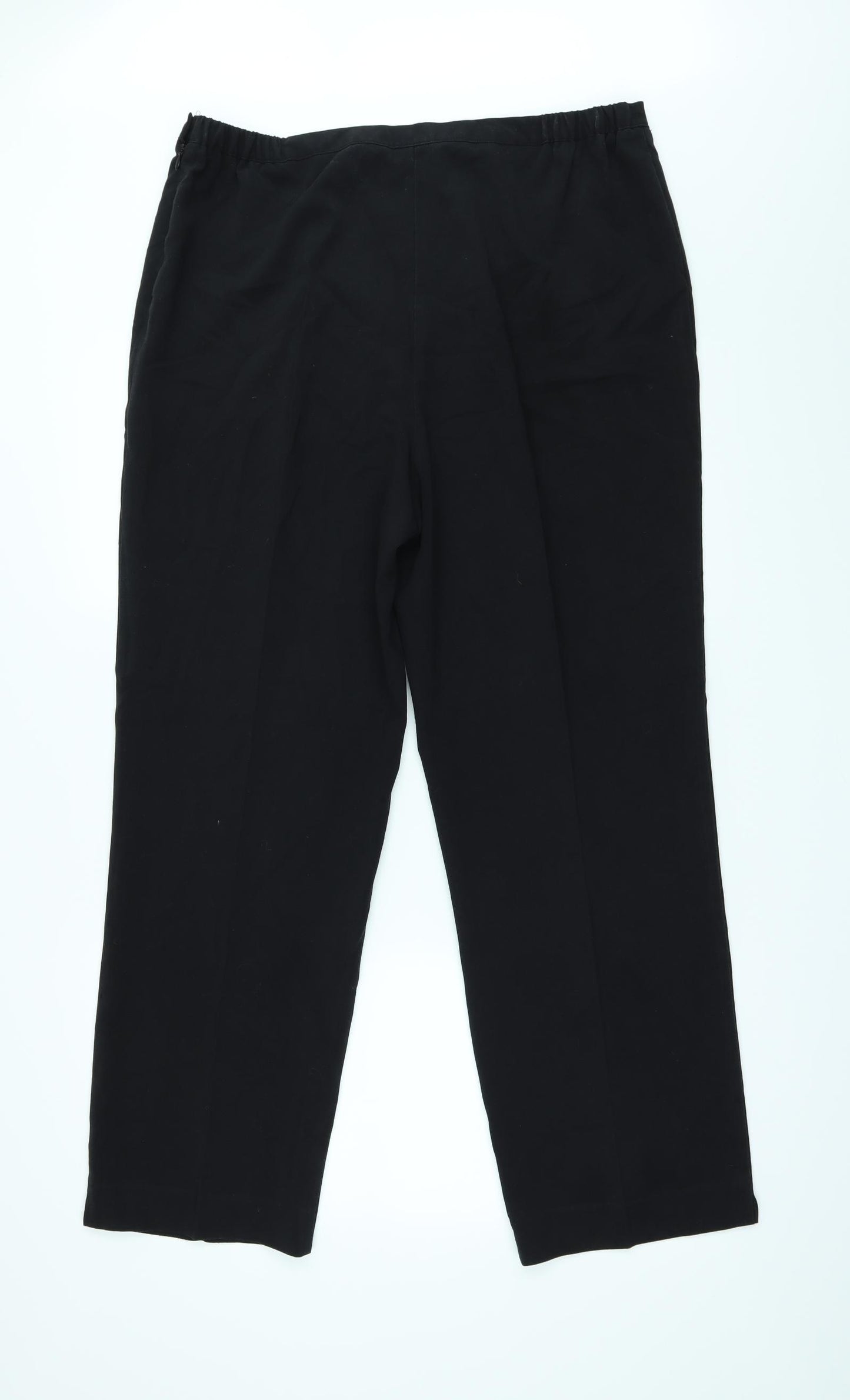 Autonomy Womens Black   Trousers  Size 18 L27 in