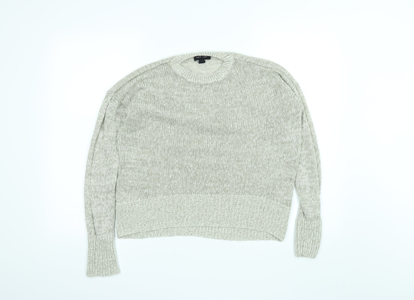 New Look Womens Grey   Pullover Jumper Size S