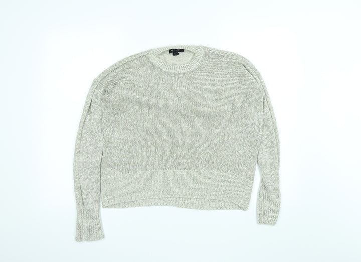 New Look Womens Grey   Pullover Jumper Size S