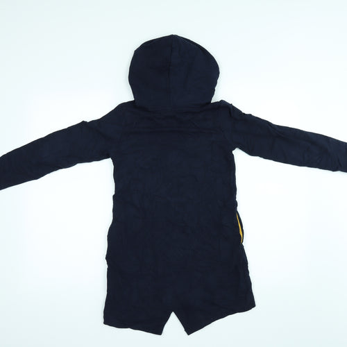 Barmy Girls Blue   Pullover Hoodie Size 8 Years