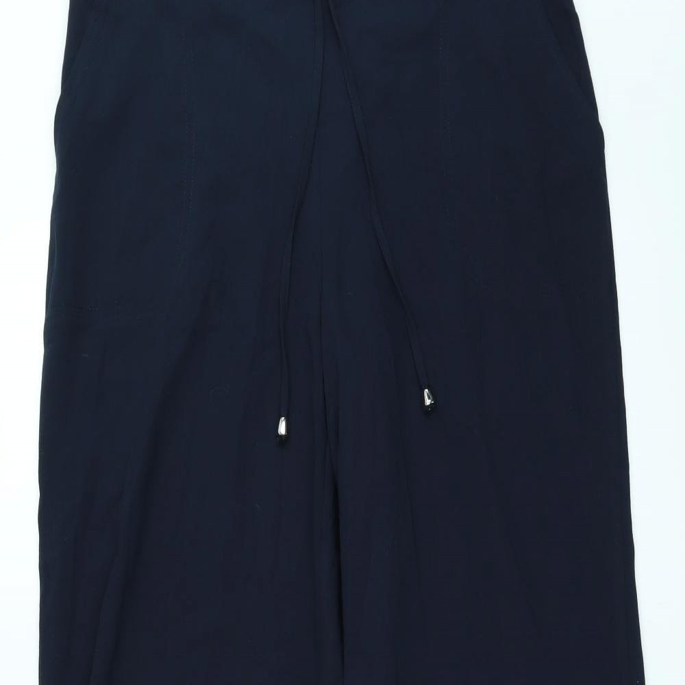 Papaya Womens Blue   Trousers  Size 14 L28 in
