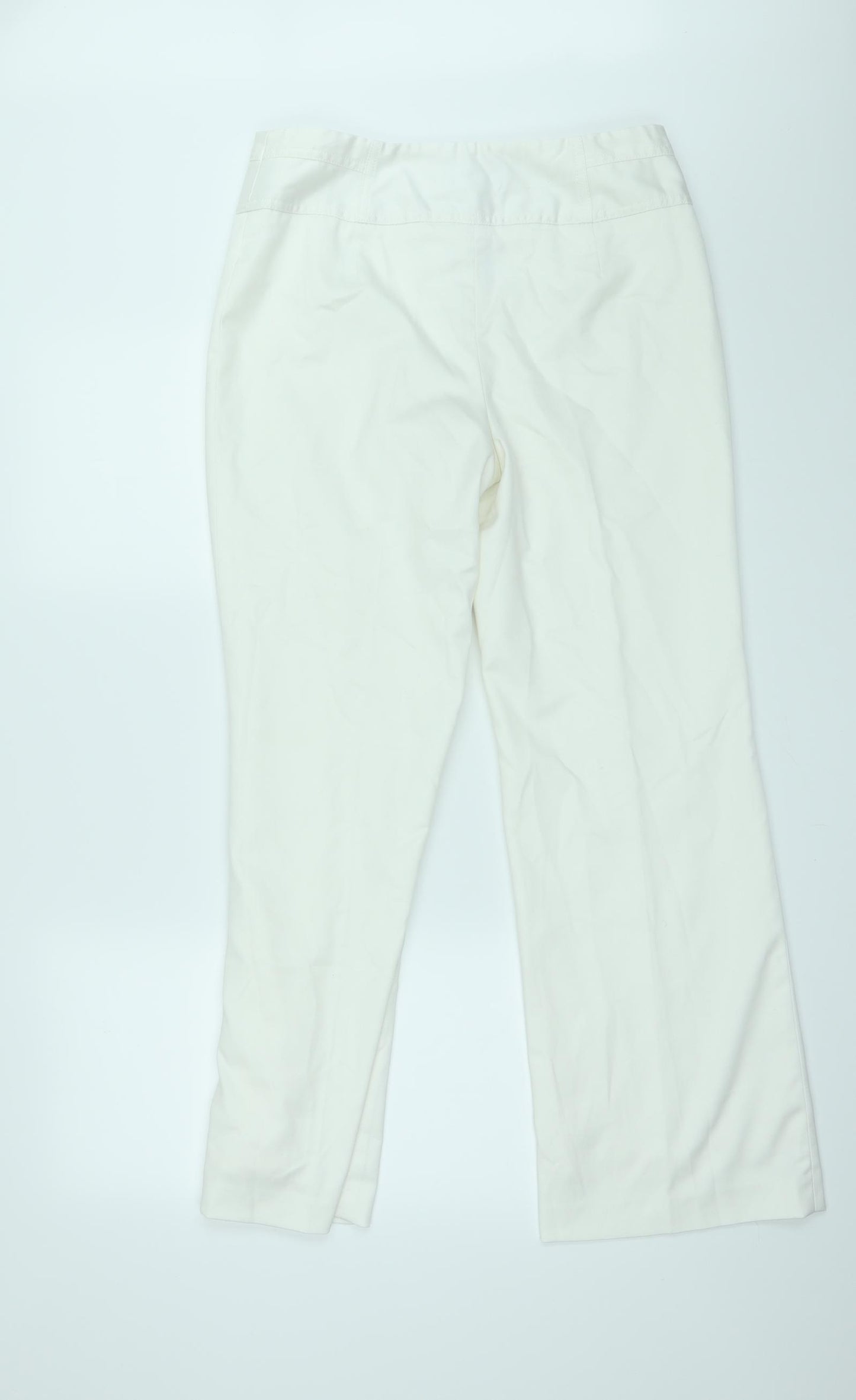 Principles Womens White   Trousers  Size 12 L28 in
