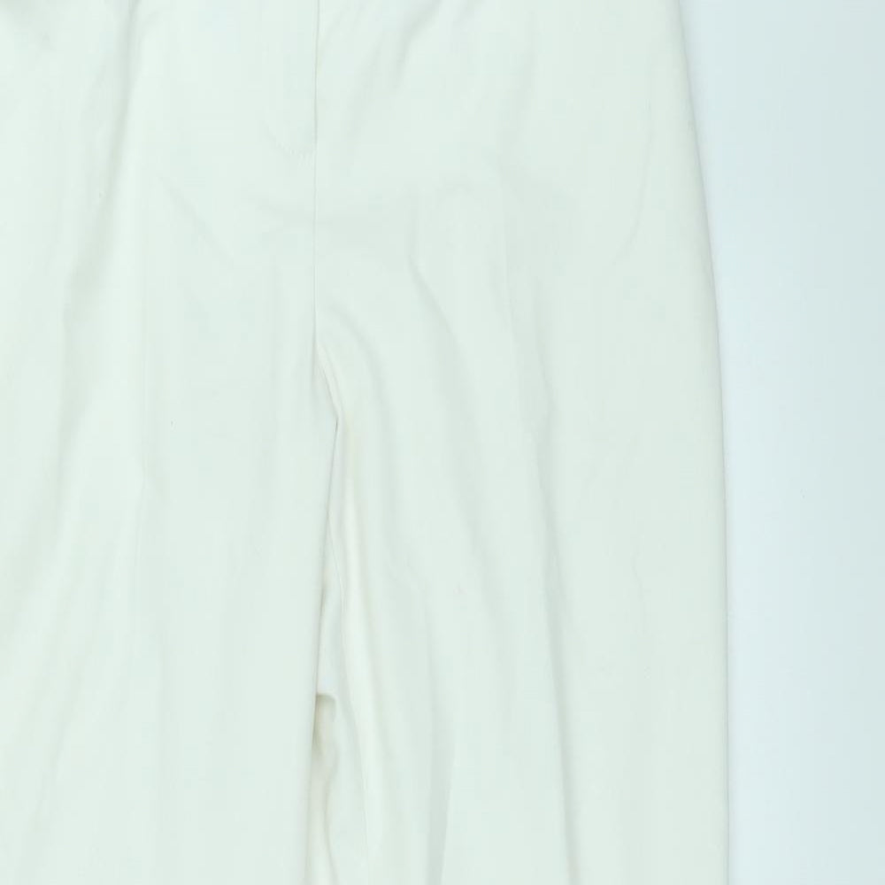 Principles Womens White   Trousers  Size 12 L28 in