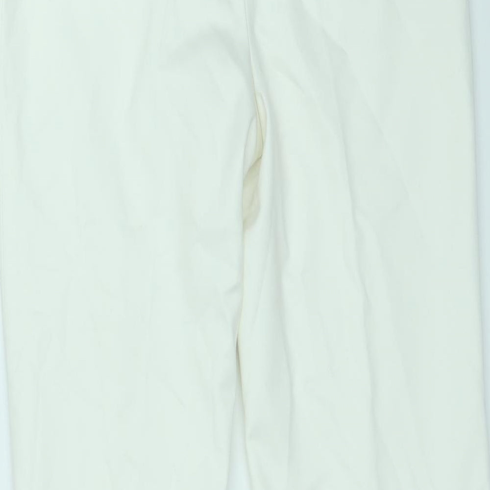 Principles Womens White   Trousers  Size 12 L28 in