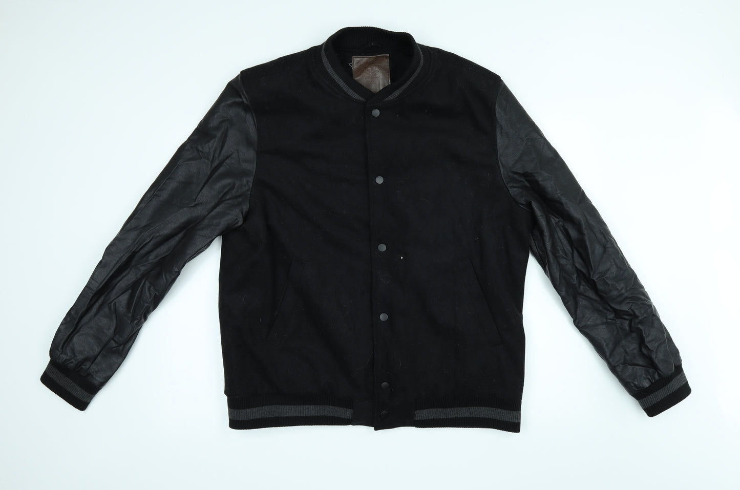 NEXT Mens Black   Bomber Jacket Coat Size XL