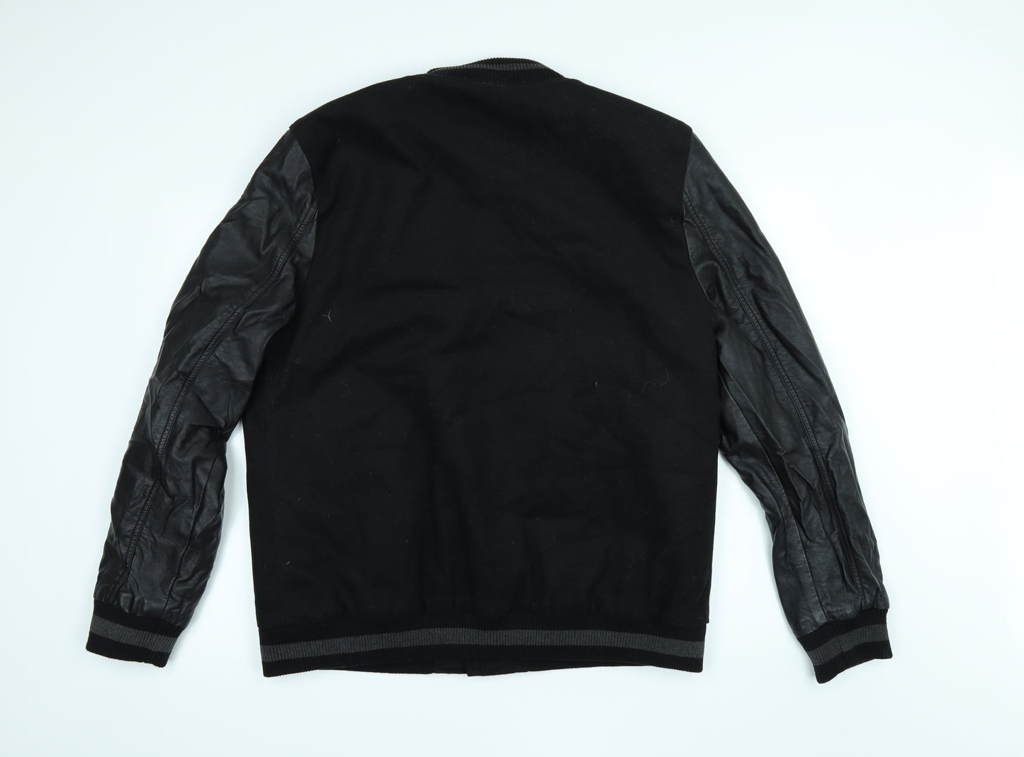 NEXT Mens Black   Bomber Jacket Coat Size XL
