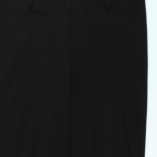 Papaya Womens Black   Trousers  Size 16 L29 in