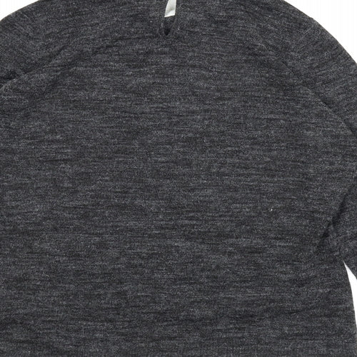 ESMARA Womens Grey   Basic Blouse Size M