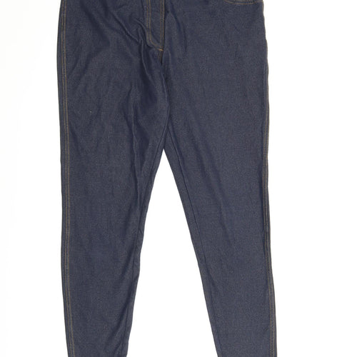 Papaya Womens Blue   Jegging Leggings Size 14 L26 in