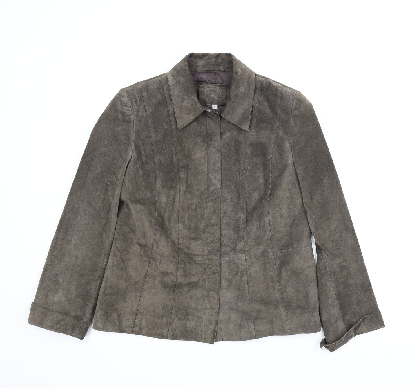 M&S Womens Brown   Jacket  Size 14