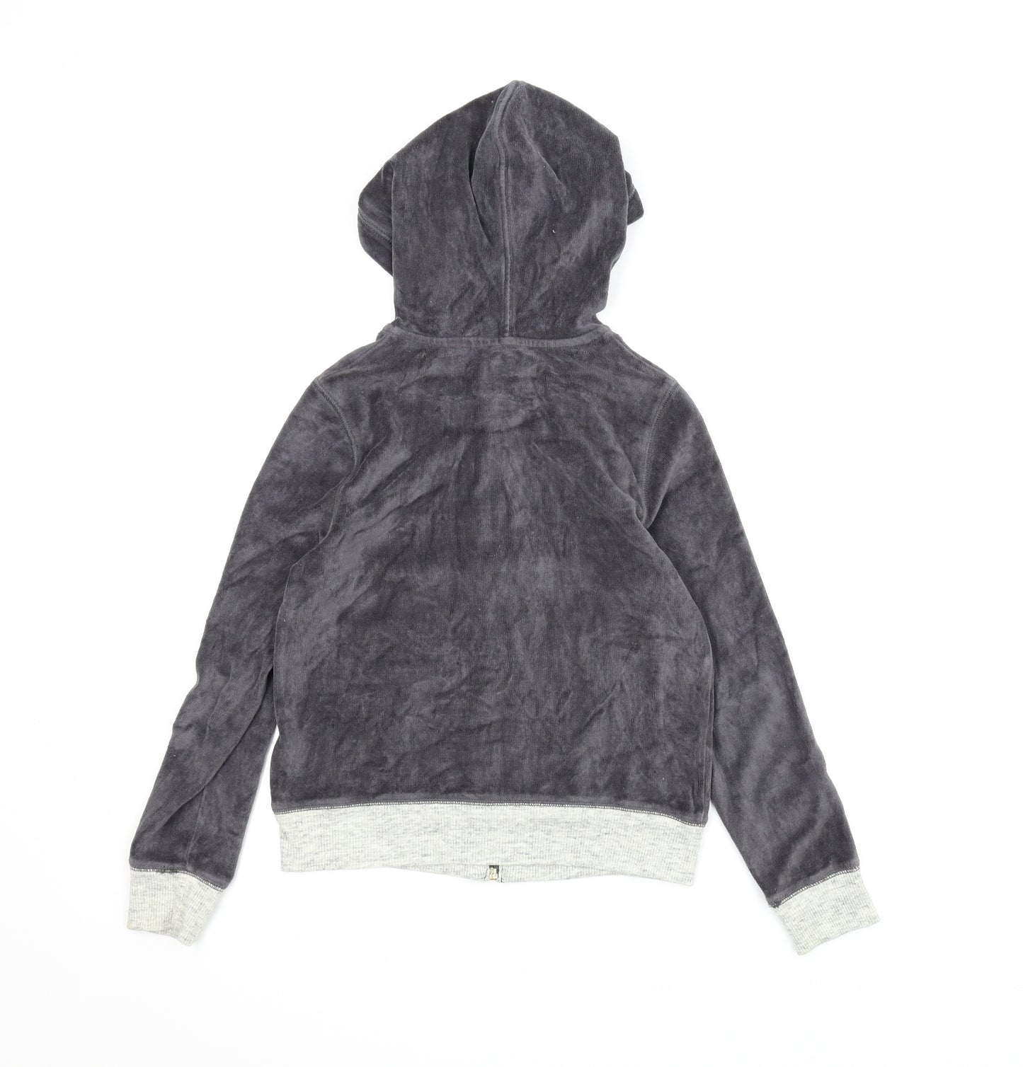 A&F Boys Grey   Full Zip Hoodie Size 11-12 Years