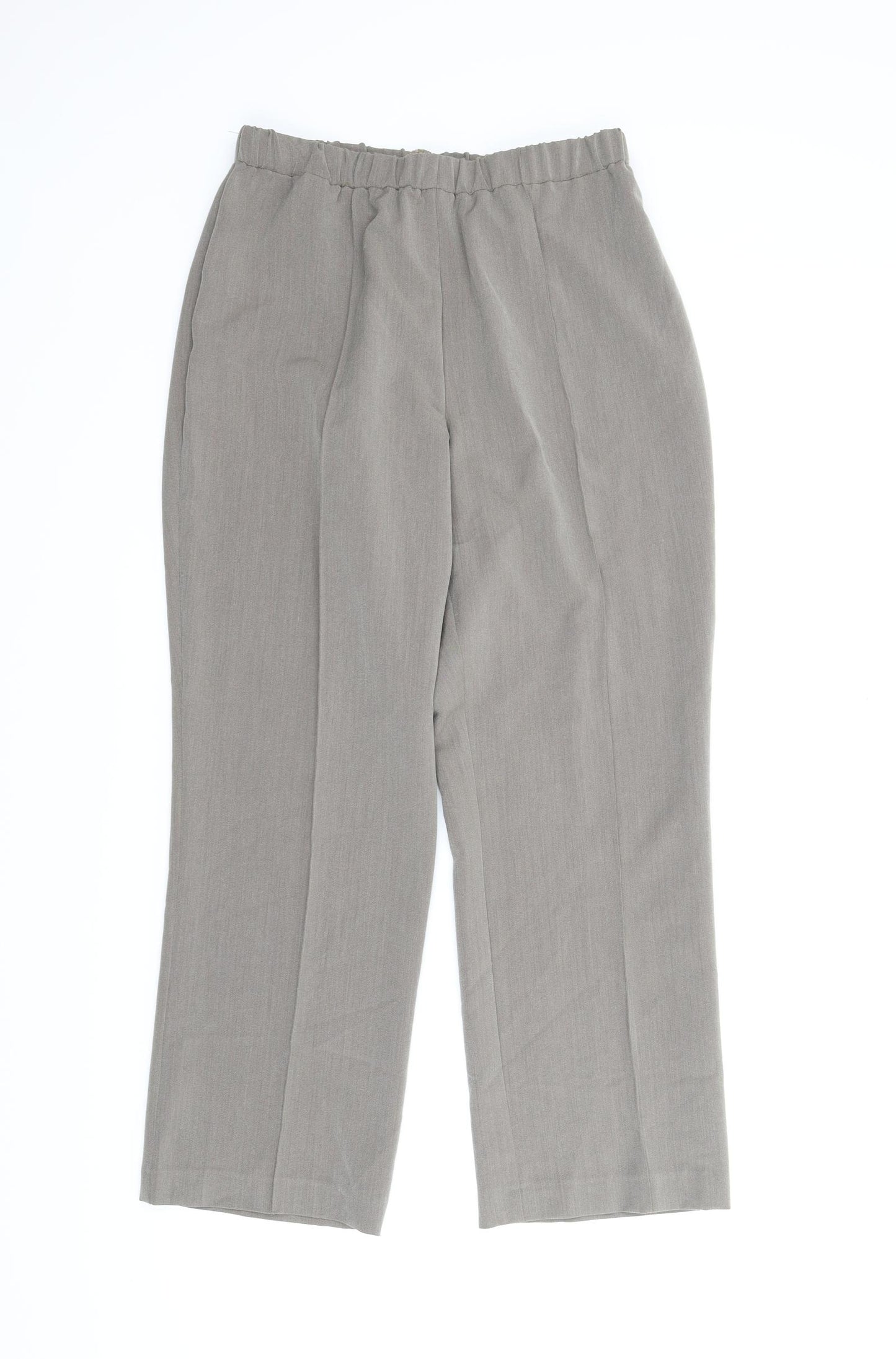 Preworn Womens Beige   Carpenter Trousers Size 10 L25.5 in
