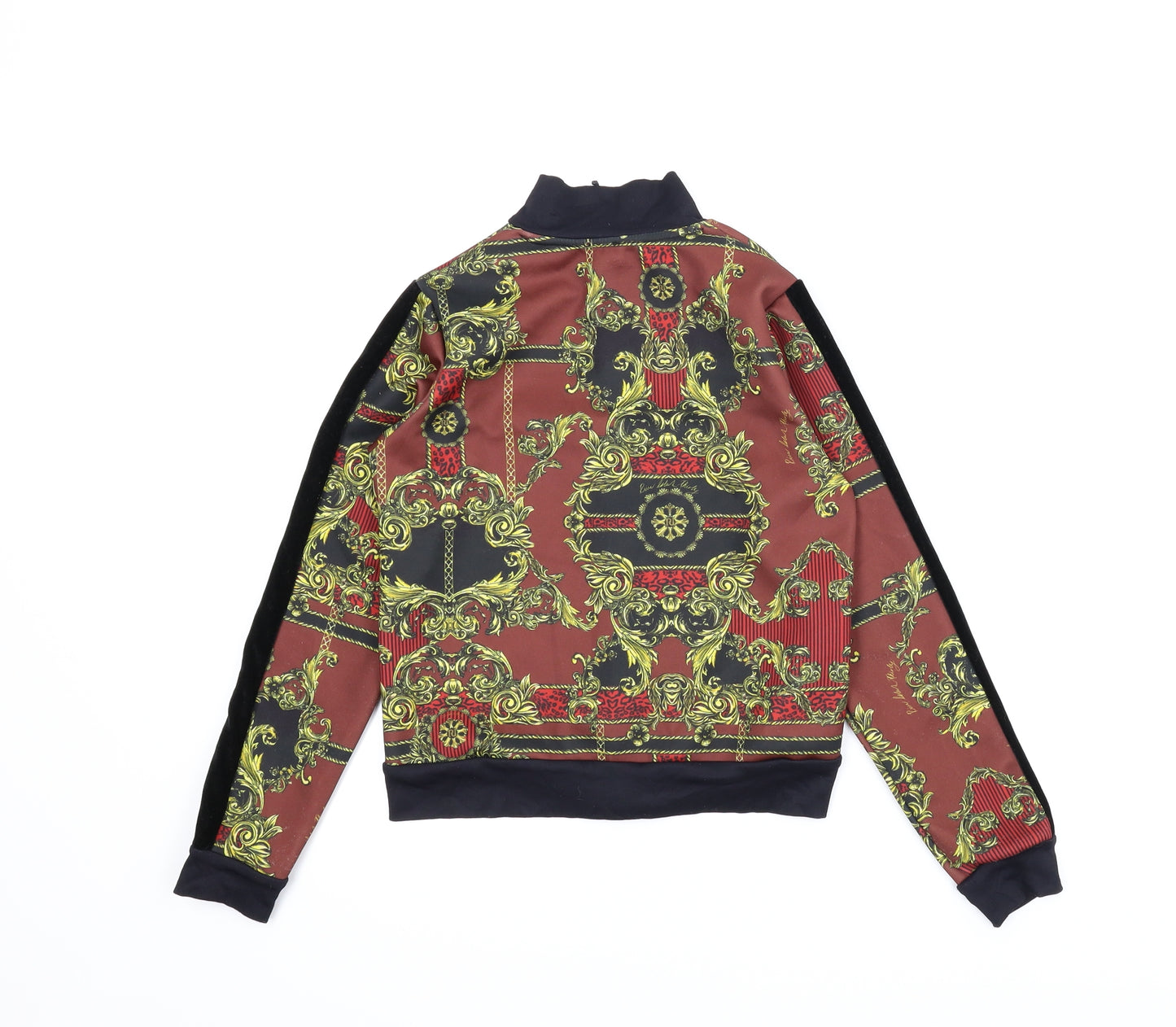 River Island Boys Multicoloured Batik  Full Zip Hoodie Size 9-10 Years