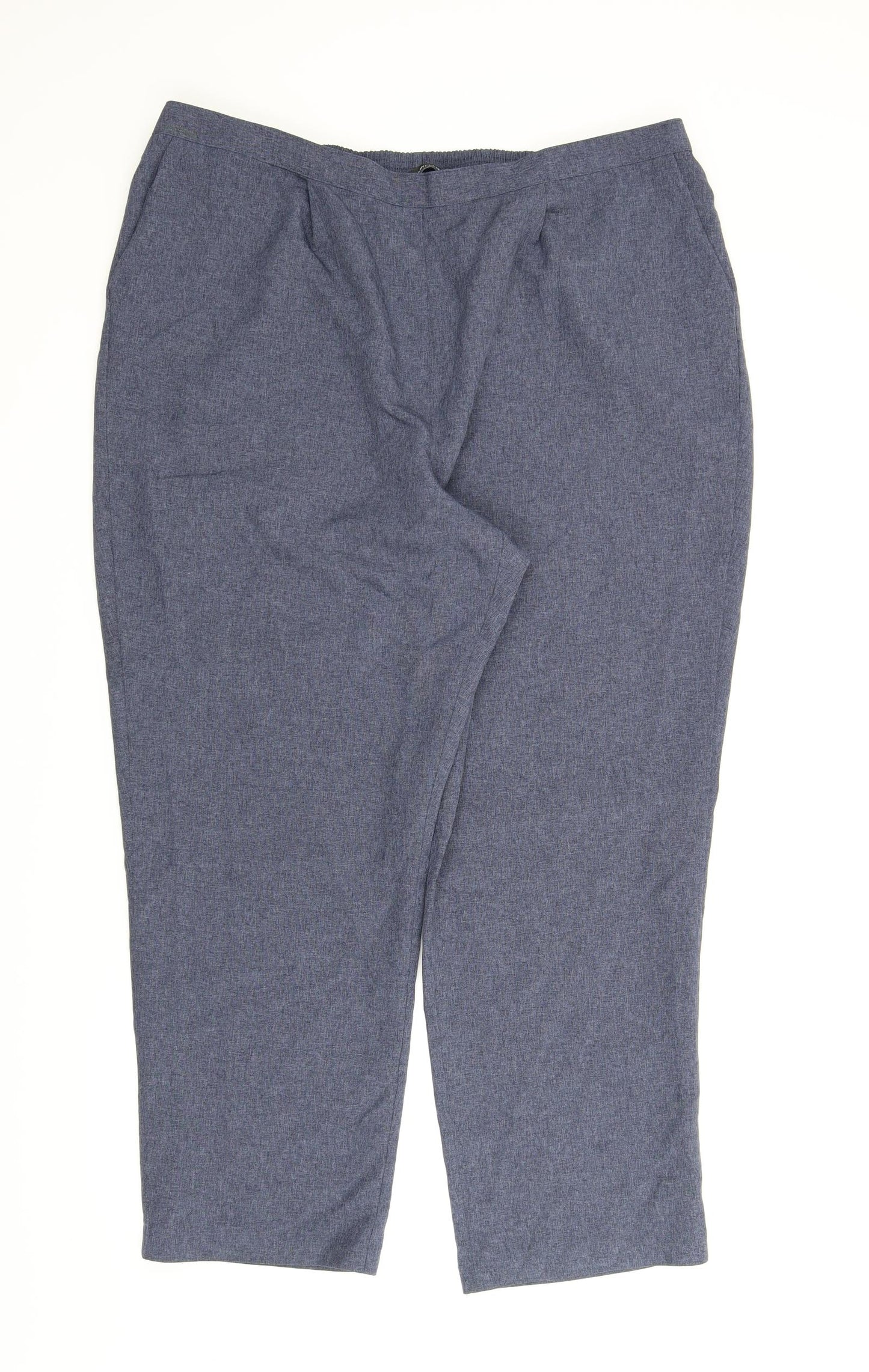 Le Bon Marché Womens Blue   Capri Trousers Size 22 L27 in