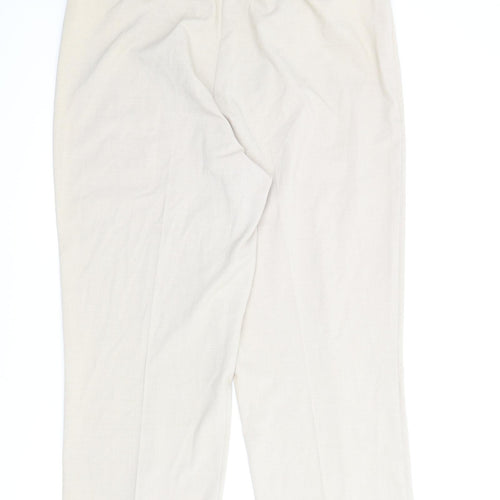 Classics Womens Beige   Pedal Pusher Trousers Size 20 L23.5 in