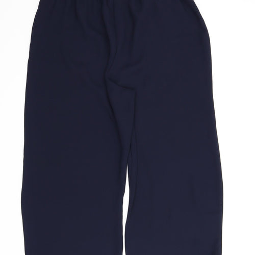 ELVI Womens Blue   Capri Trousers Size 18 L23 in