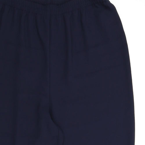 ELVI Womens Blue   Capri Trousers Size 18 L23 in