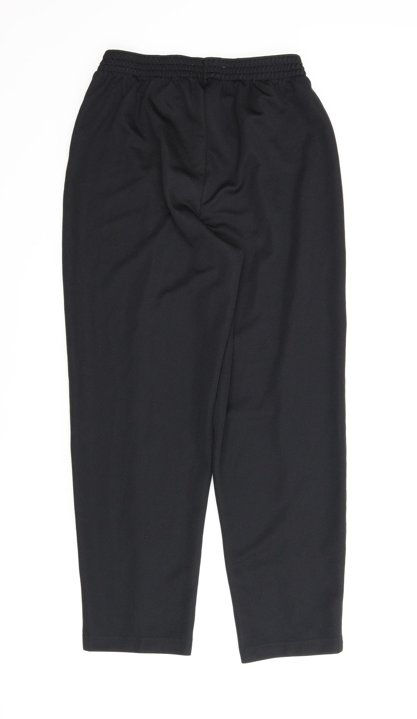 Slimma Womens Black   Pedal Pusher Trousers Size 10 L24 in