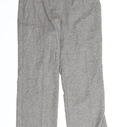 M&S Womens Brown   Trousers  Size 14 L28 in