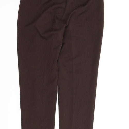 M&S Womens Brown   Carpenter Trousers Size 8 L24.5 in