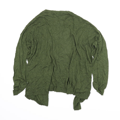 H&M Womens Green   Cardigan Jumper Size S