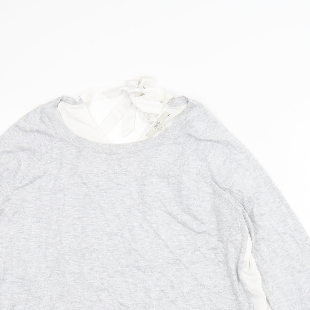 NEXT Womens Grey   Basic Blouse Size 14