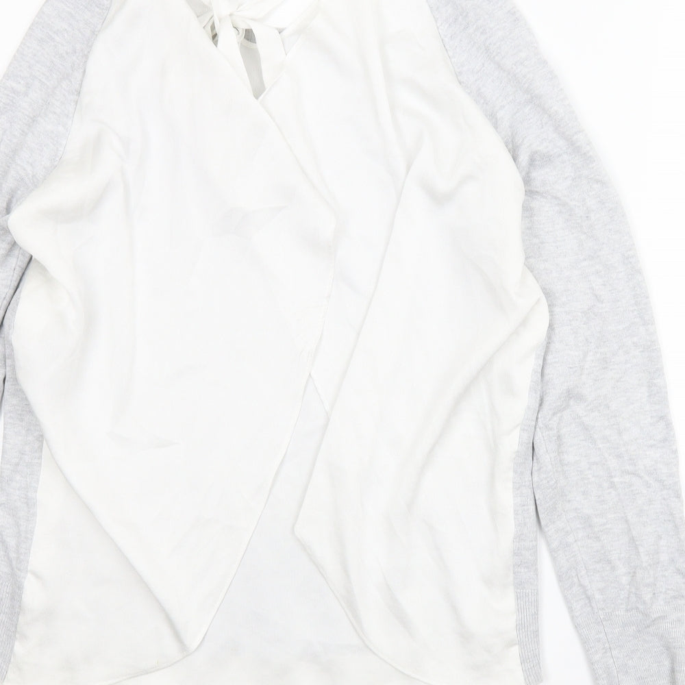 NEXT Womens Grey   Basic Blouse Size 14