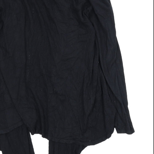 Evie Womens Black   Cardigan Jumper Size 18  - Draped