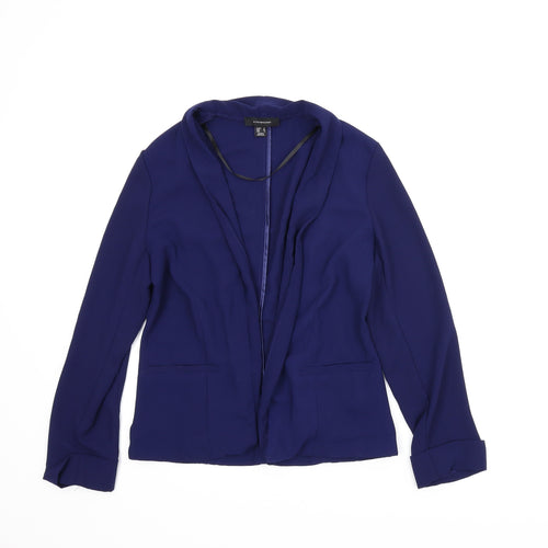 Atmosphere Womens Blue   Cardigan Jumper Size 12  - Draped jacket