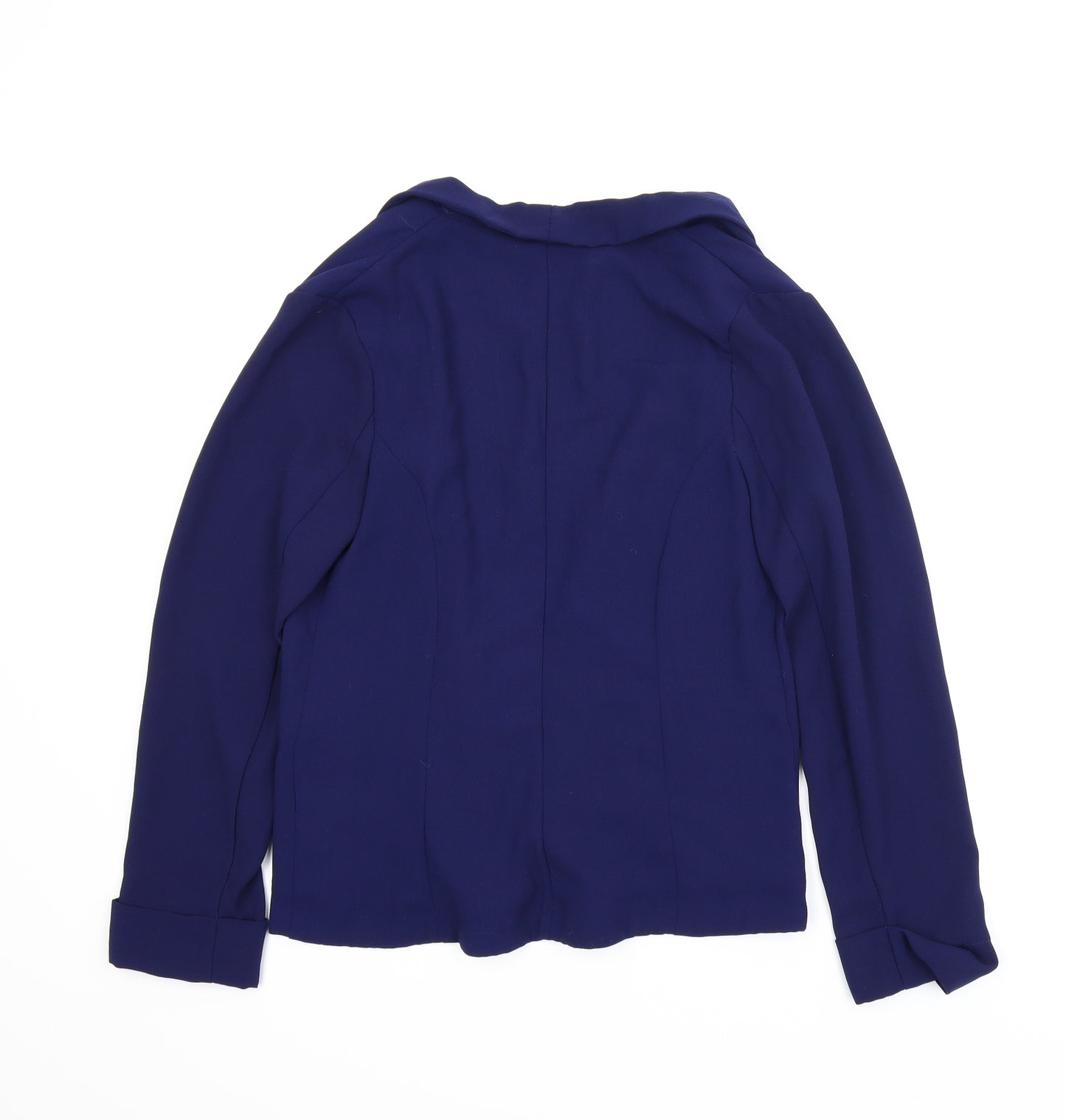 Atmosphere Womens Blue   Cardigan Jumper Size 12  - Draped jacket