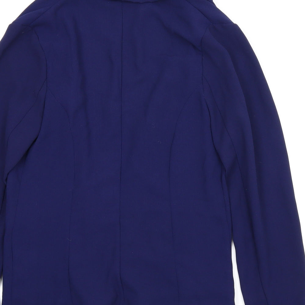 Atmosphere Womens Blue   Cardigan Jumper Size 12  - Draped jacket