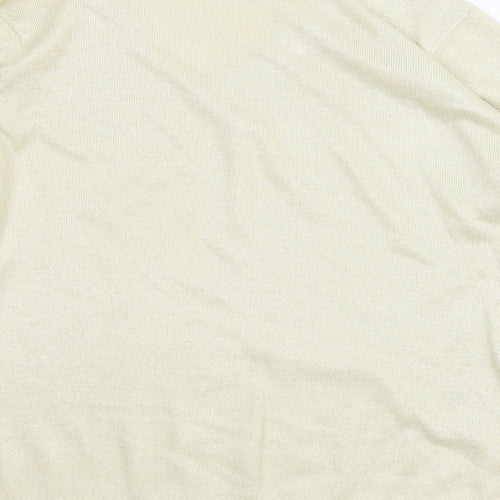 Le Bon Marché Womens Gold   Pullover Jumper Size L
