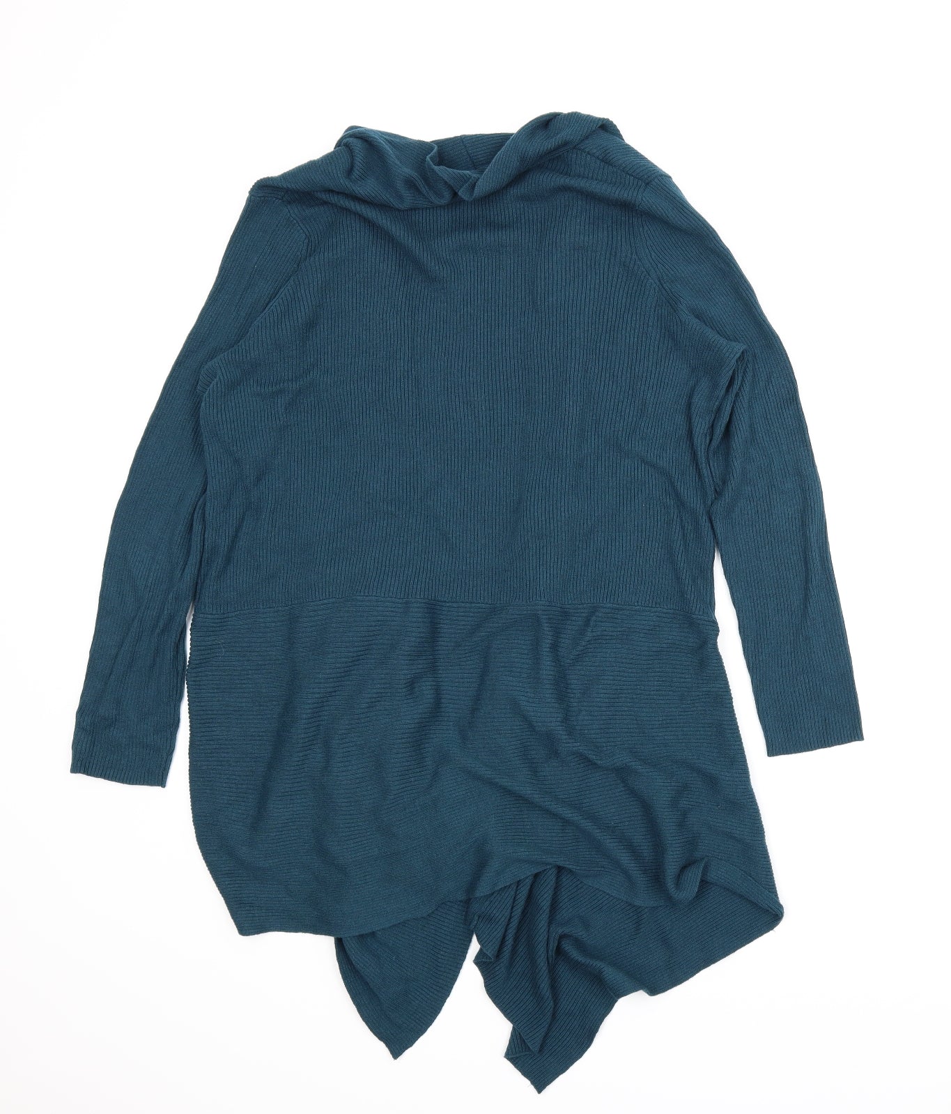 TU Womens Green   Cardigan Jumper Size 12  - Draped