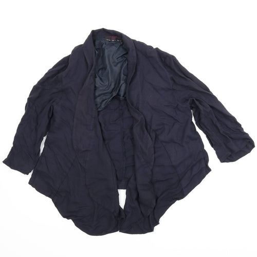 New Look Womens Blue   Jacket  Size 12  - Draped jacket