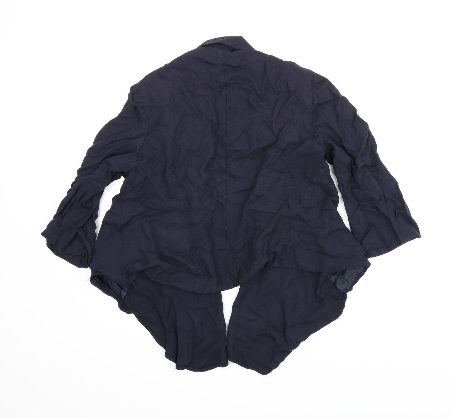 New Look Womens Blue   Jacket  Size 12  - Draped jacket