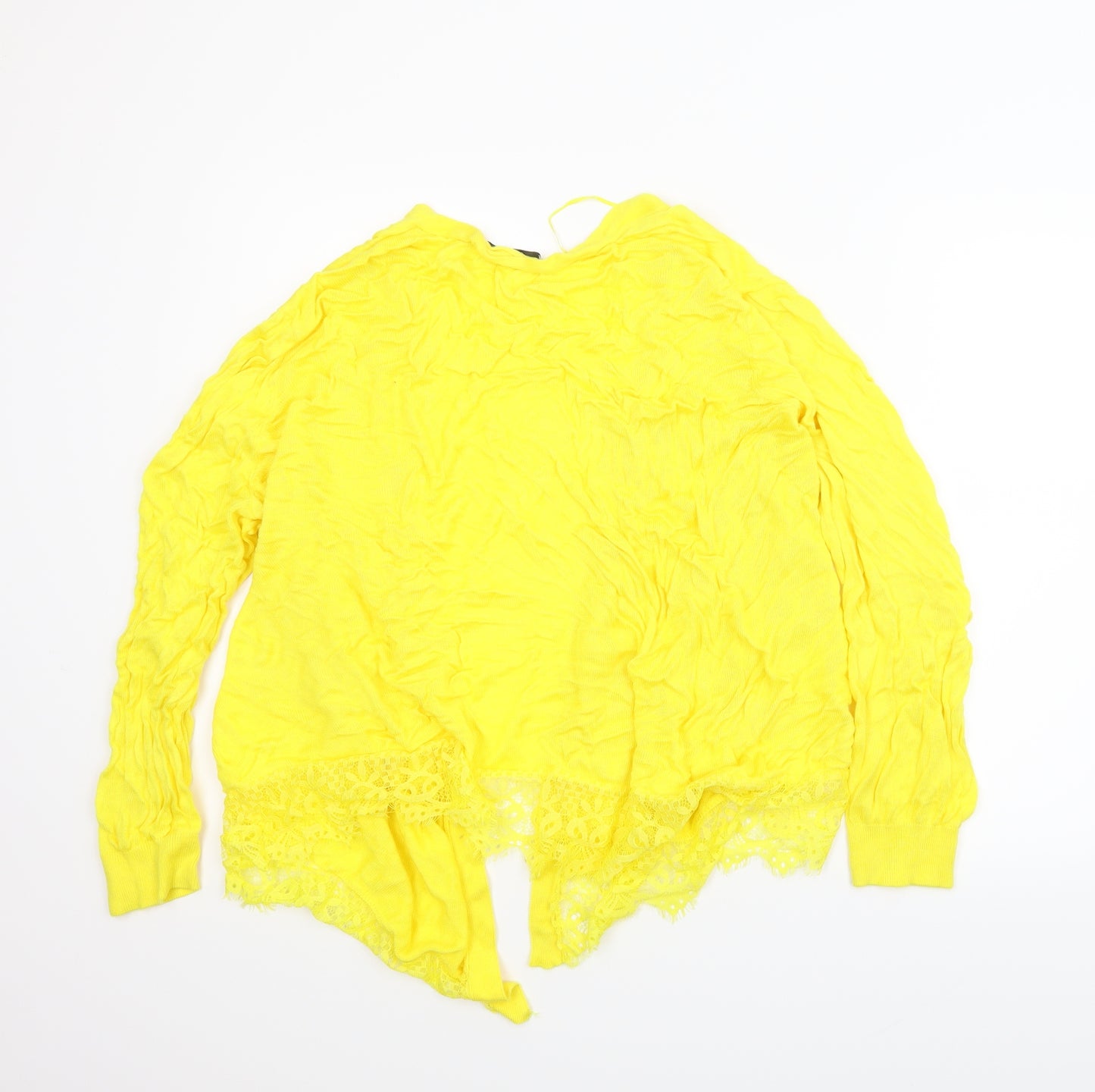 George Womens Yellow   Cardigan Jumper Size 20