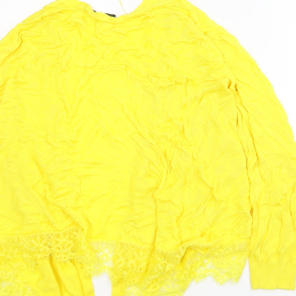 George Womens Yellow   Cardigan Jumper Size 20