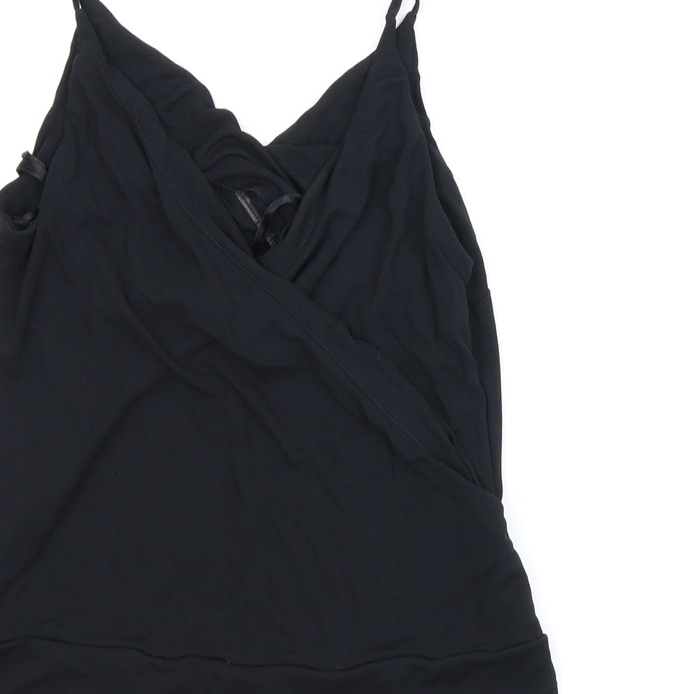 Debenhams Womens Black   Camisole Blouse Size 14